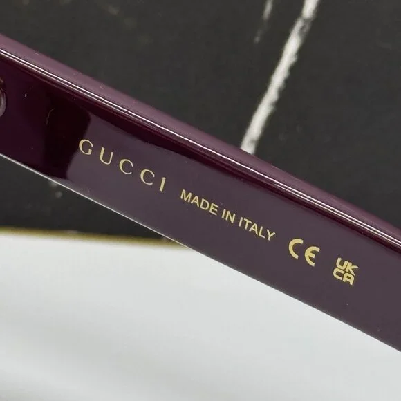 NEW GUCCI SUNGLASSES HAVANA WOMEN EYEWEAR GUCCI GG1714S 007 - Picture 9 of 11